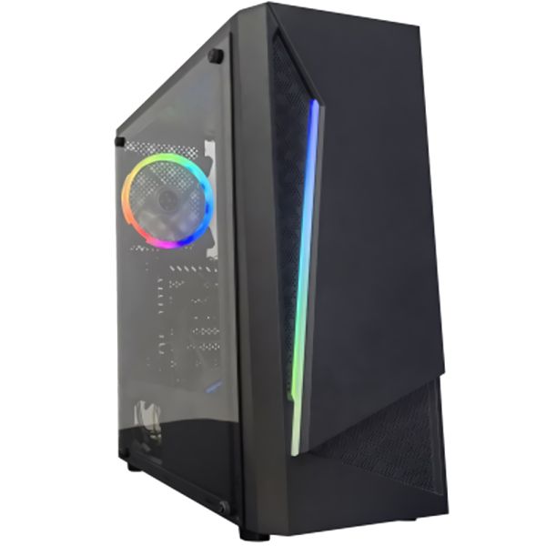 Gabinete Gamer Satellite 1102K RGB - Negro