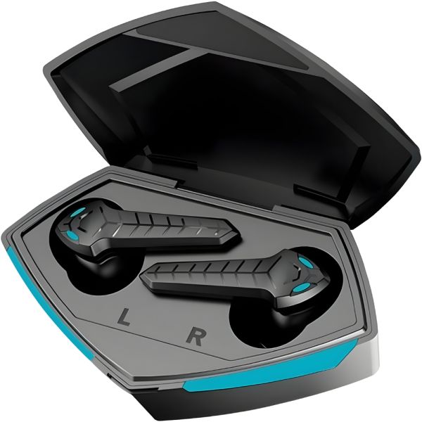 Auricular Gamer Quanta Snake KRAB QTAGIS10 Bluetooth - Negro