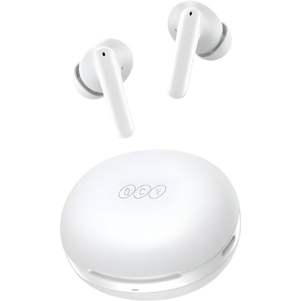Auricular Inalámbrico QCY T13 TWS ANC 2 Bluetooth - Moon White