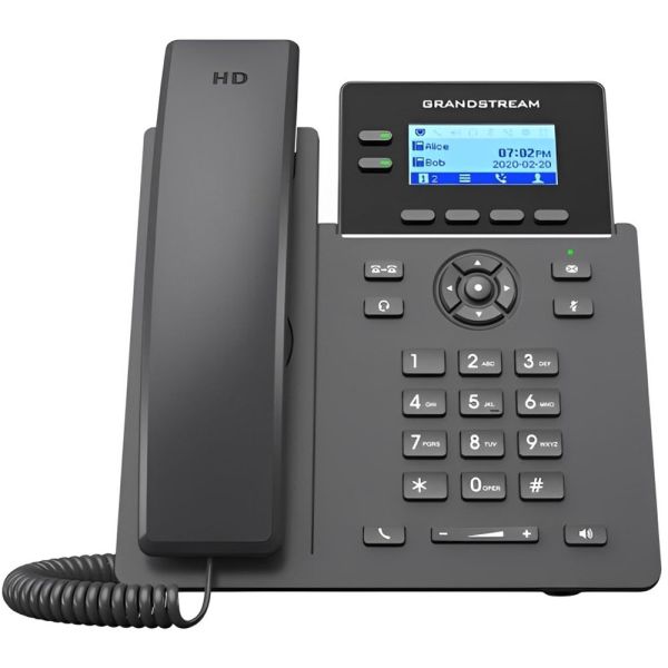Teléfono IP Grandstream GRP2602W Wifi - Gris/Negro