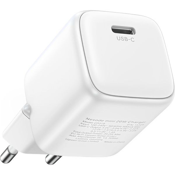 Cargador de Pared Ugreen Nexode 1532420 W USB-C (EU) - Blanco