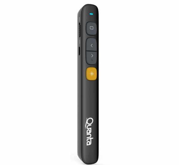 Presentador Láser Quanta Recargable QTPLR10 - Negro