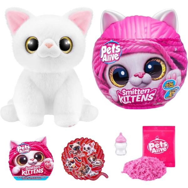 Gato de Peluche Sorpresa Zuru Pets Alive Smitten Kittens