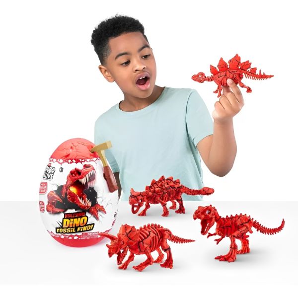 Huevo Zuru Robo Alive Volcano Dino Fossil Find