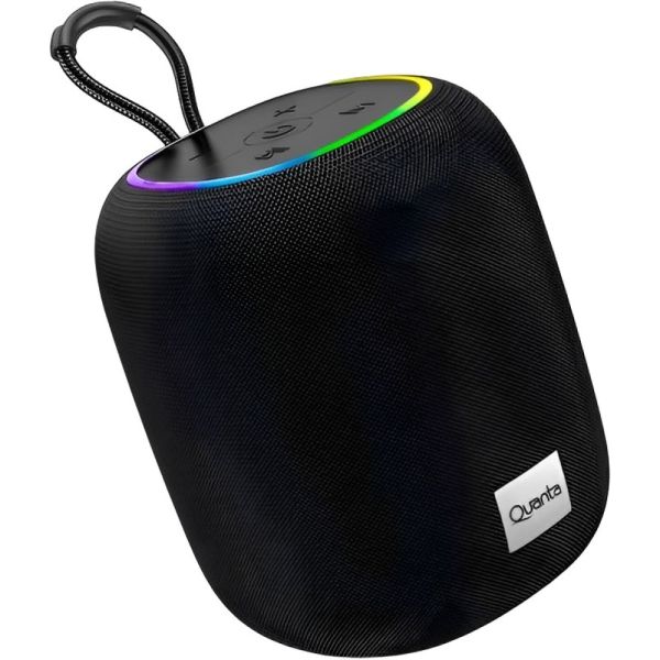 Speaker Portátil Quanta QTSPA10 Bluetooth - Negro