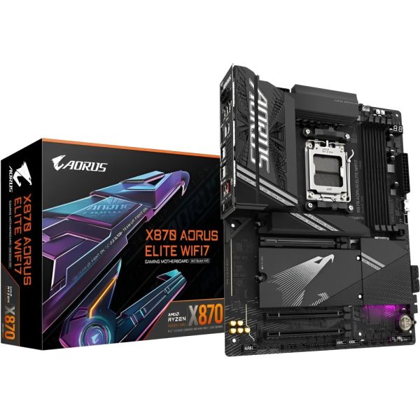 Placa Madre Gigabyte X870 AORUS Elite Wi-Fi 7 AM5 DDR5