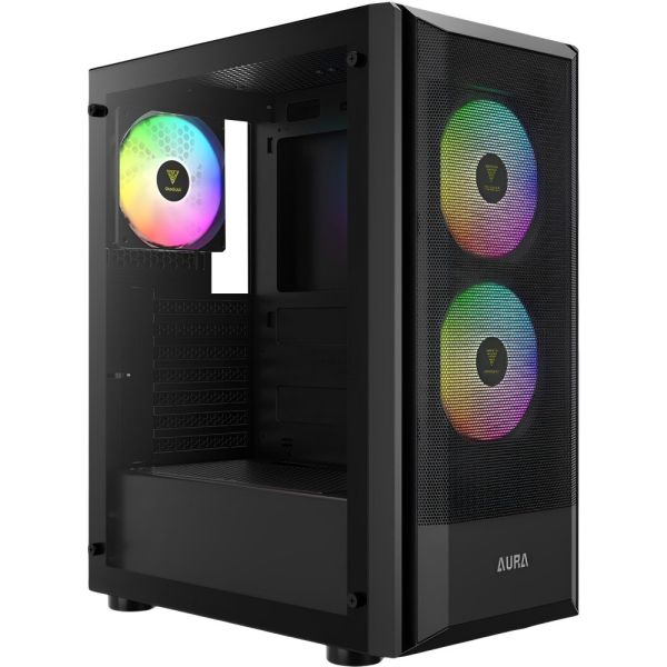 Gabinete Gamdias Aura GC6 RGB - Negro