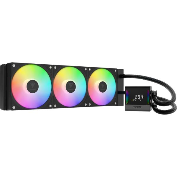 Cooler Líquido Gamdias Chione E4-360 ARGB 120 mm PWM para CPU