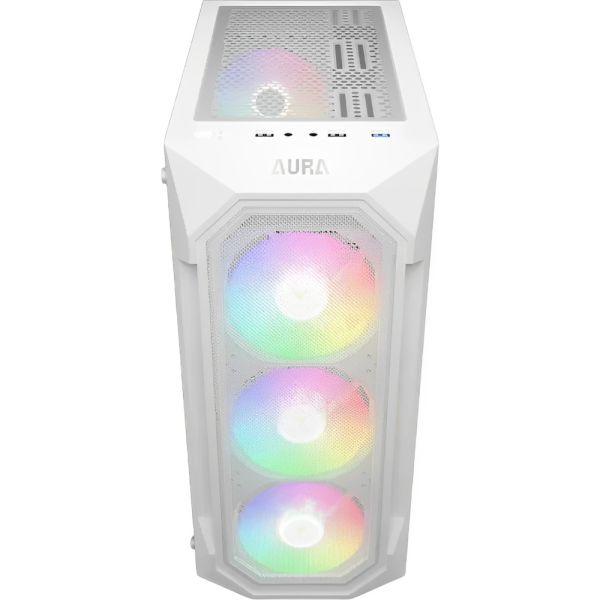 Gabinete Gamdias Aura GC1 ARGB - Blanco