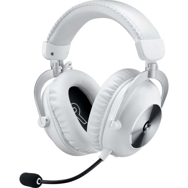 Auricular Gamer Inalámbrico Logitech Pro X 2 Lightspeed - Blanco (981-001268)