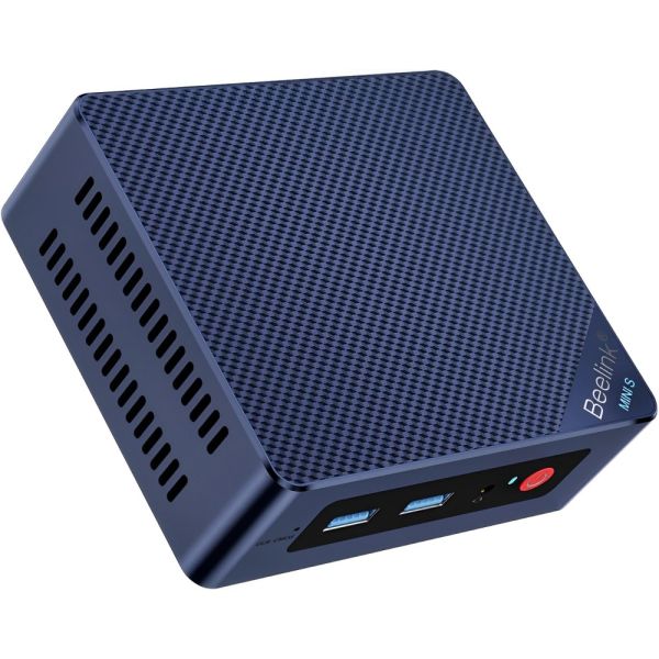 Mini Computadora de Escritorio Beelink Mini S12 Intel N95 16 GB DDR4 500 GB SSD