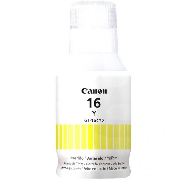 Botella de Tinta Canon GI-16 Y - Amarillo 135mL