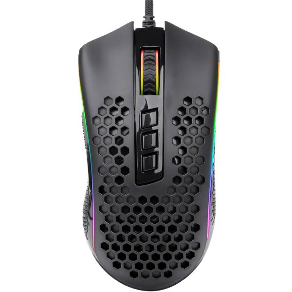 Mouse Redragon M808W RGB Storm USB - Negro