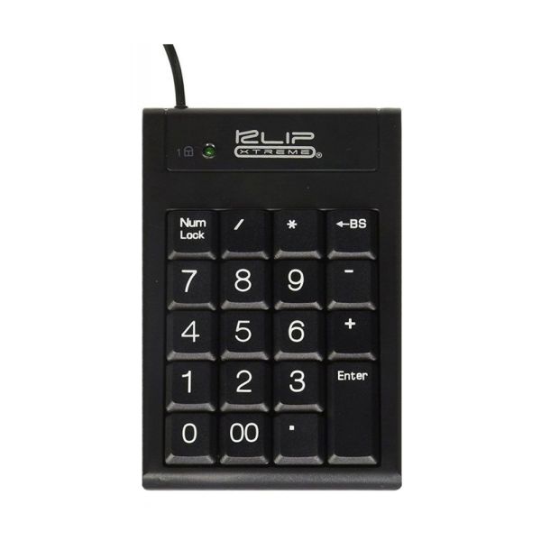 Teclado Numérico Klip Xtreme Abacus KNP-100 - Negro