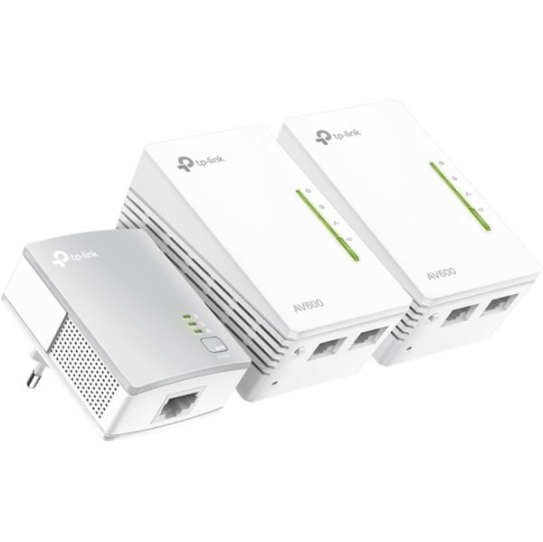 Extensor de Señal Wifi TP-Link Poweline TL-WPA4220TKIT AV600 - 3 Unidades