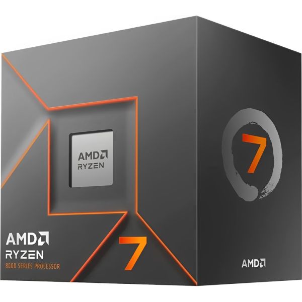Procesador CPU AMD Ryzen 7 8700F 4.1 GHz 16 MB (con cooler)