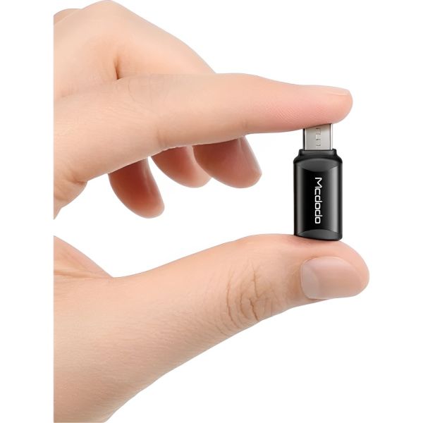 Adaptador Mcdodo USB-C a Micro-USB OT-7690 - Negro