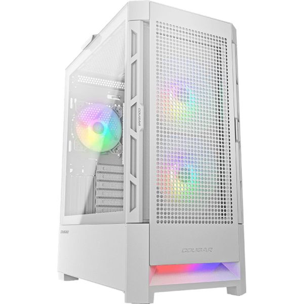 Gabinete Cougar Airface RGB - Blanco
