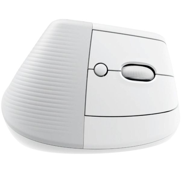 Mouse Logitech Lift Vertical Ergonómico Bluetooth - Blanco (910-006469)