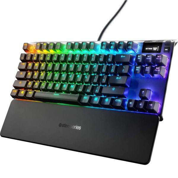 Teclado Mecánico SteelSeries Apex 7 TKL RGB - Negro (Inglés)
