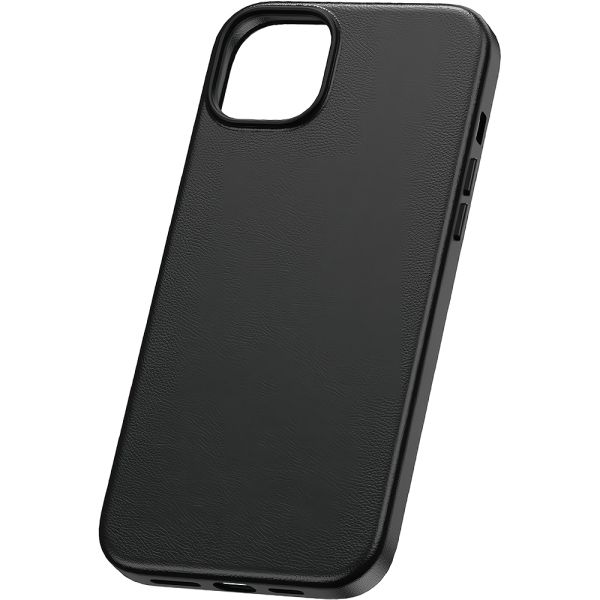 Estuche Protector Baseus Fauxther para iPhone 15 Plus - Cluster Black (P60157304113-02)