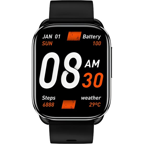 Reloj Smartwatch QCY GS S6 WA23S6A - Negro
