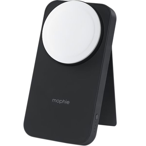 Cargador Portátil Magnético Mophie PowerStation Stand 10.000 mAh - Negro