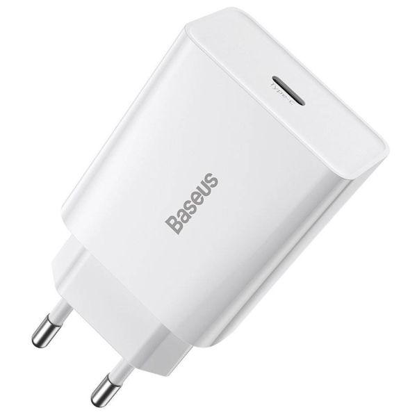 Cargador Baseus USB-C CCFS-SN02 Mini 20 W - White