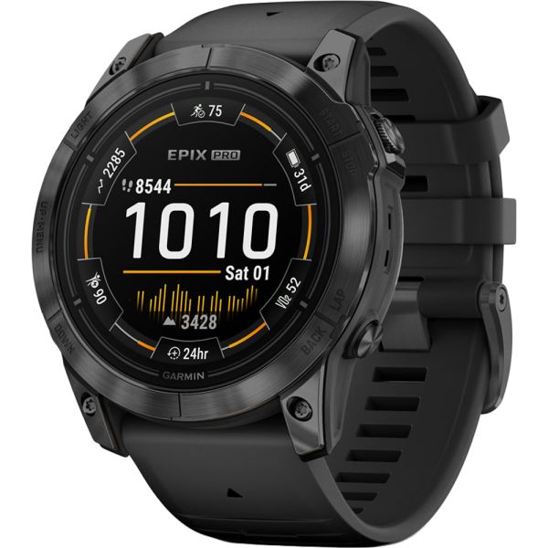 Reloj Smartwatch Garmin Epix Pro (Gen 2) 51 mm - Slate Gray/Black (010-02804-20)