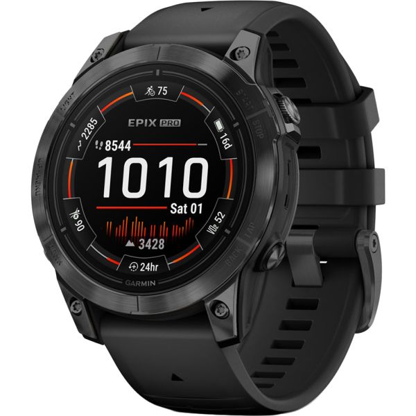 Reloj Smartwatch Garmin Epix Pro (Gen 2) 47 mm - Slate Gray/Black (010-02803-00)