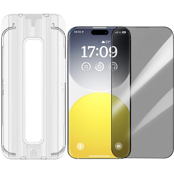 Protector de Pantalla Baseus Sapphire Privacy para iPhone 15 Pro (P60057505203-01)