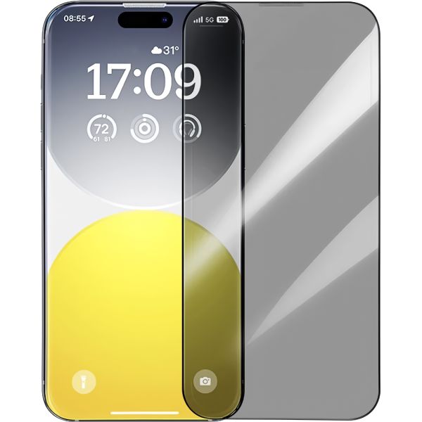 Protector de Pantalla Baseus Diamond Privacy para iPhone 15 Plus (P60057405203-02)