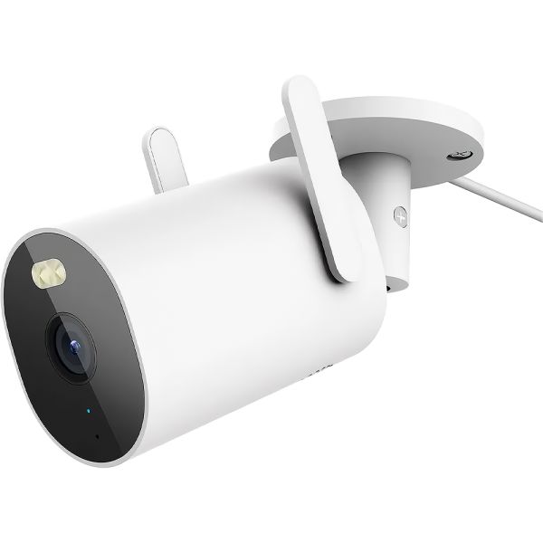 Cámara de Vigilancia IP Xiaomi AW300 MBC20 4mm 2K Externo - Blanco/Negro