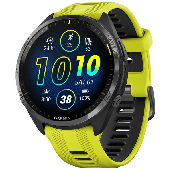 Reloj Smartwatch Garmin Forerunner 965 - Yellow/Black (010-02809-02)
