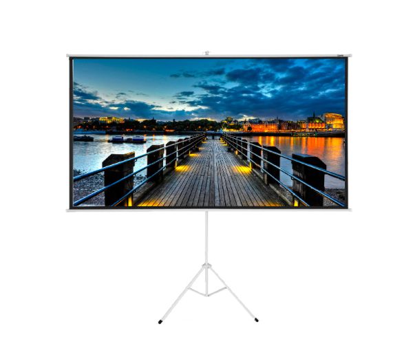 Pantalla de Proyección Quanta QTTLT120 120" con Tripode - Blanco