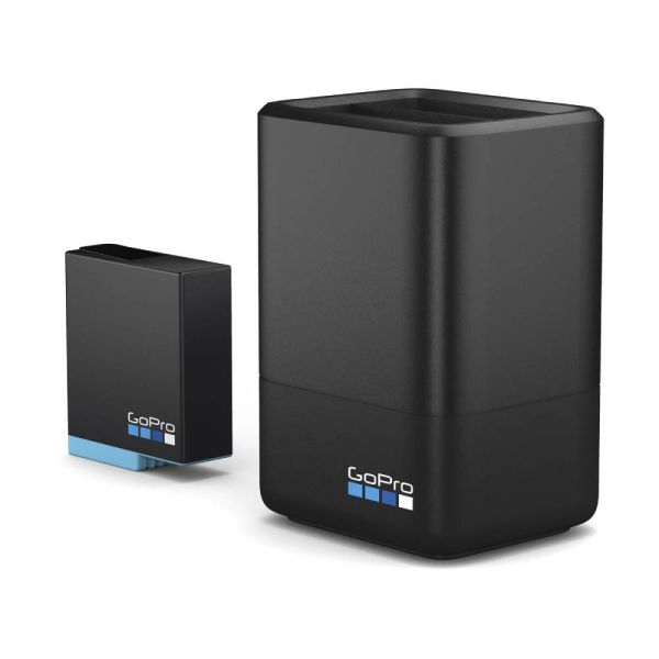 Cargador de Batería GoPro AJDBD-001 Dual + Batería - Negro