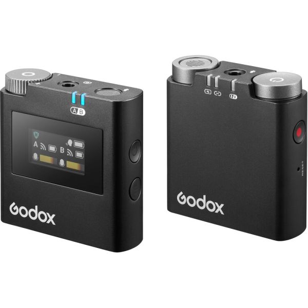 Sistema de Micrófono Godox Virso S M1 Inalámbrico (1TX+1RX) para Cámara Sony