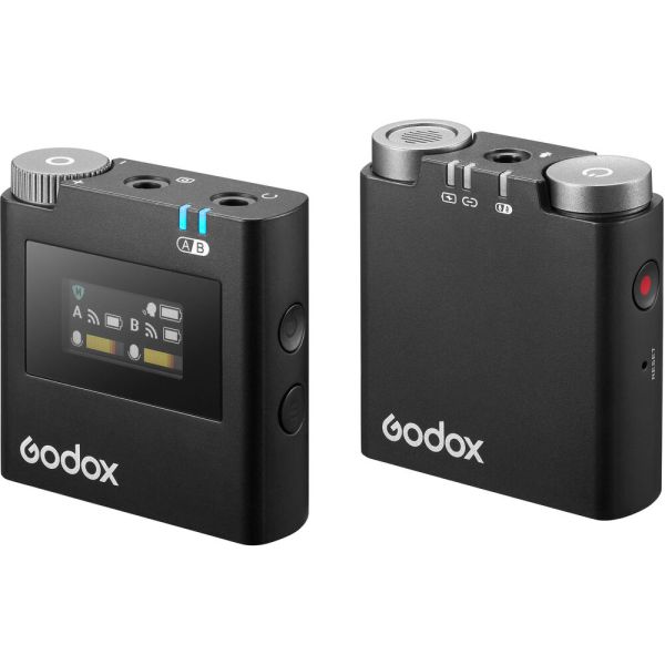 Sistema de Micrófono Godox Virso M1 Inalámbrico (1TX+1RX) para Cámara