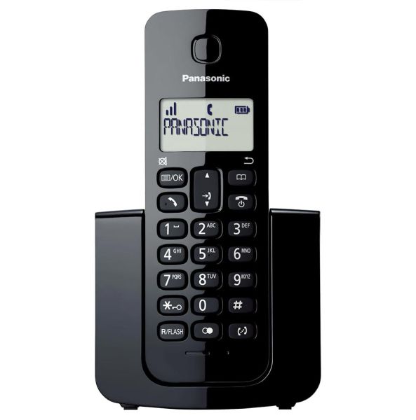 Teléfono Inalámbrico Panasonic KX-TGB110LAB 1 Base - Negro