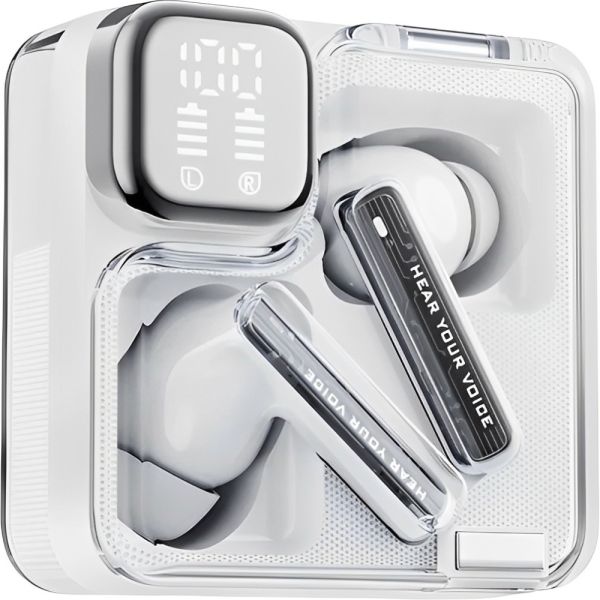 Auricular QCY Melobuds Neo TWS Bluetooth - Blanco