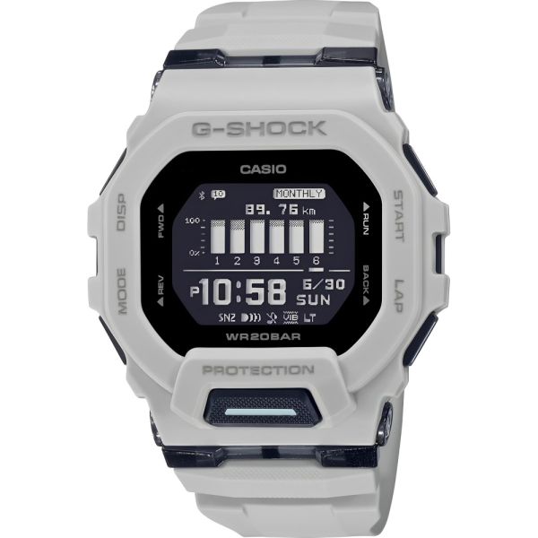Reloj Smartwatch Casio G-Shock GBD-200UU-9DR Masculino - Beige/Negro