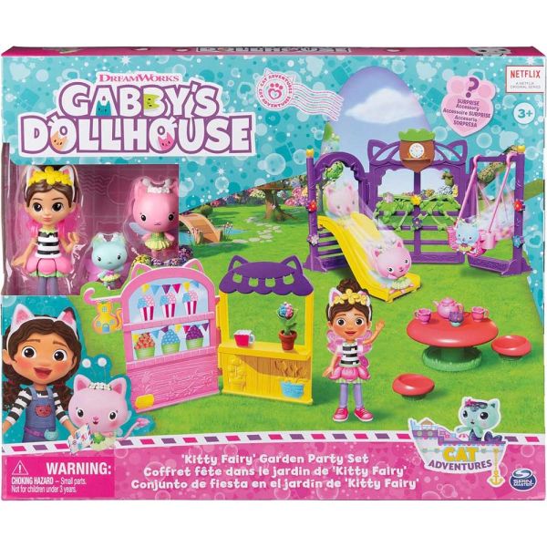 Set Figura de Hada con Juego de Jardin Gabby's Dollhouse SPI6065911