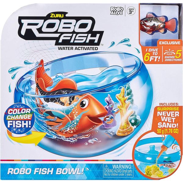 Juguete Pecera Zuru Robo Fish - Naranja