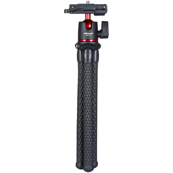 Trípode Flexible Ulanzi MT-11 Octopus - Negro/Rojo