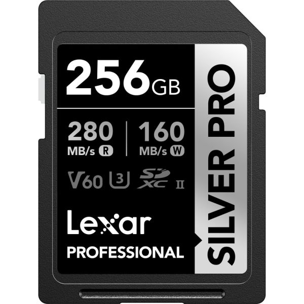 Memoria Sd Lexar Professional Silver Pro 280 MB/s-160 MB/s C10 256 GB (LSDSIPR256G-BNNNU)