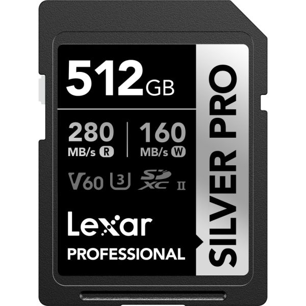 Memoria SD Lexar Professional Silver Pro SDXC UHS-II 280-160 MB/s C10