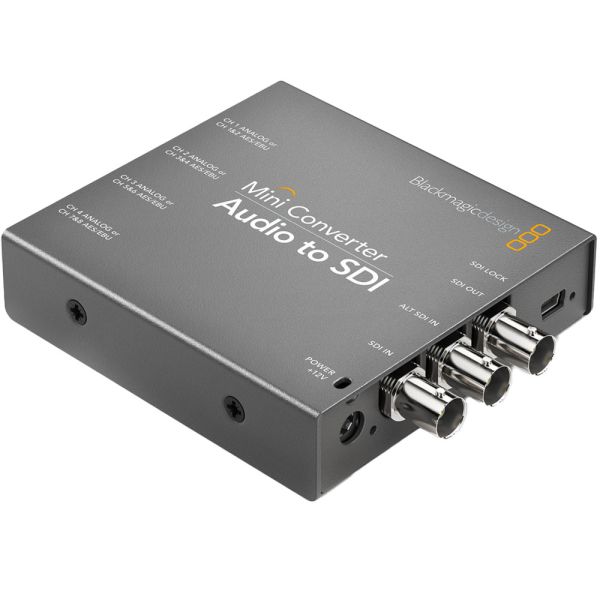 Micro Convertidor Blackmagic Audio a SDI (CONVMCAUDS2)