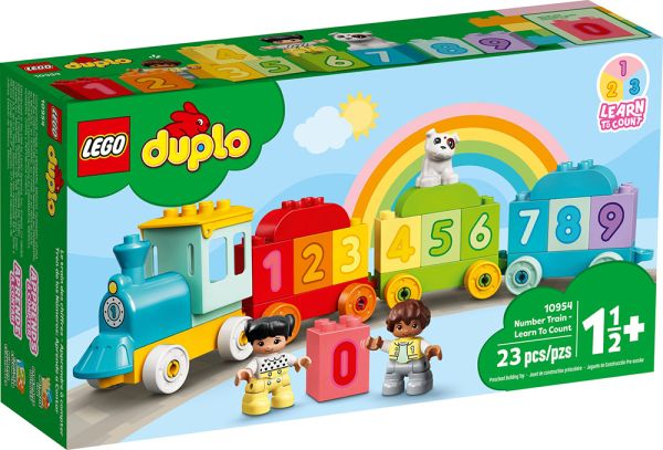 Tren Numérico Aprende a Contar Lego Duplo 10954