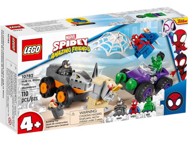 Camiones de Combate de Hulk y Rino Lego Marvel Spiderman 10782