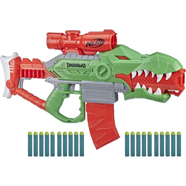 Pistola de Juguete Hasbro Nerf DinoSquad Rex Rampage